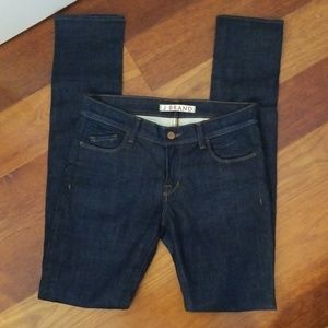 J Brand straight leg dark blue denim